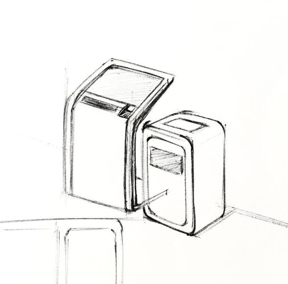Free-standing concepts explored against the same process.